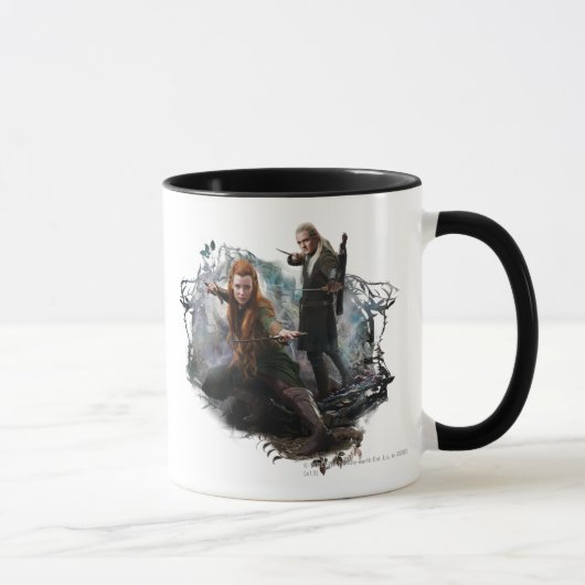 TAURIEL™ en LEGOLAS GREENLEAF™ Graphic Mok (Rechts)