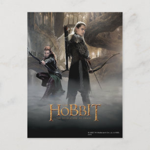 TAURIEL™ en LEGOLAS GREENLEAF™ Movie Poster 2 Briefkaart
