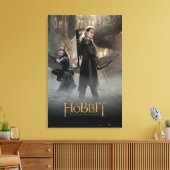TAURIEL™ en LEGOLAS GREENLEAF™ Movie Poster 2 Canvas Afdruk (Insitu (Woonkamer))