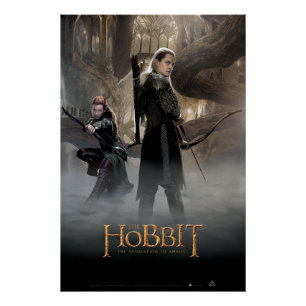 TAURIEL™ en LEGOLAS GREENLEAF™ Movie Poster 2 Perfect Poster