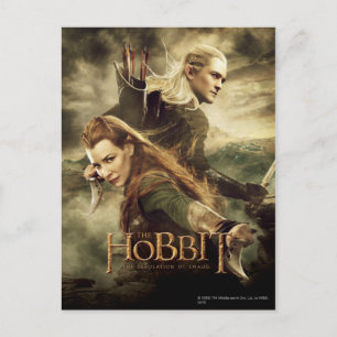TAURIEL™ en LEGOLAS GREENLEAF™ Movie Poster 3 Briefkaart