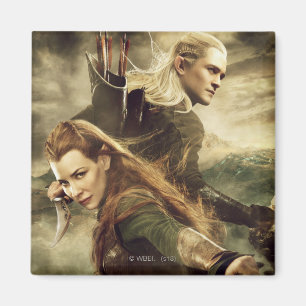 TAURIEL™ en LEGOLAS GREENLEAF™ Movie Poster 3 Magneet