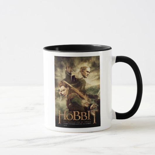TAURIEL™ en LEGOLAS GREENLEAF™ Movie Poster 3 Mok (Rechts)