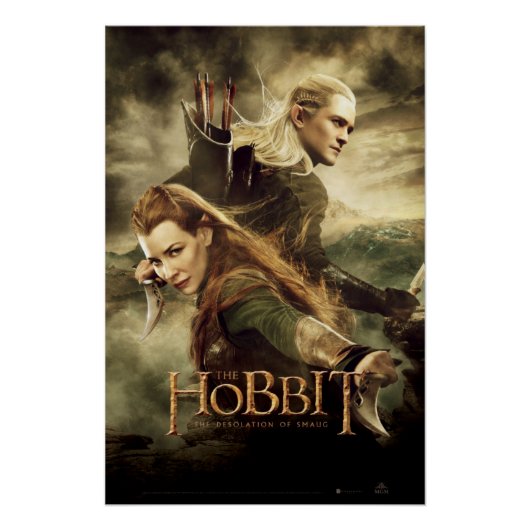 TAURIEL™ et LEGOLAS GREENLEAF™ Movie Poster 3 (Devant)