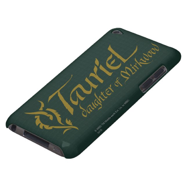 TAURIEL™ Naam iPod Touch Hoesje (Onderkant)