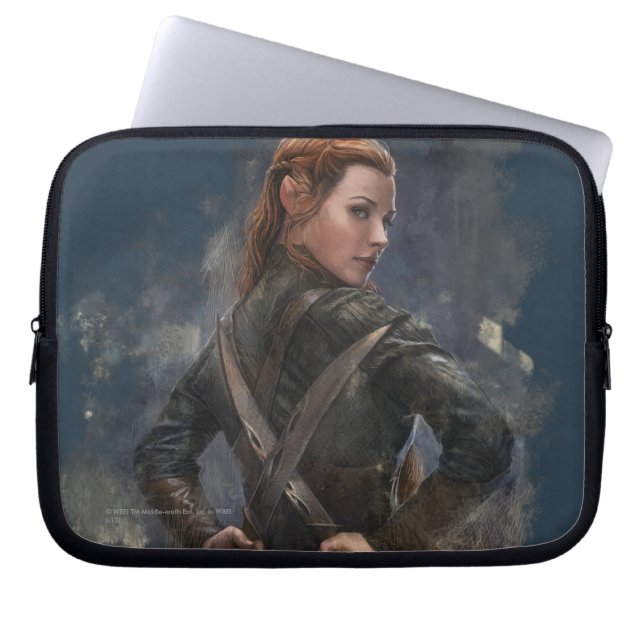 TAURIEL™-schets Laptop Sleeve (Voorkant)