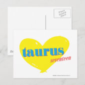 Taurus 3 briefkaart (Voorkant / Achterkant)