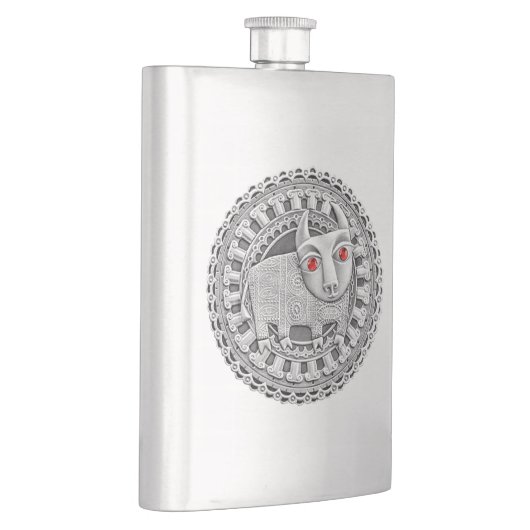 Taurus 8 oz. Heupflesje (Rechts)