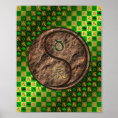 Taurus & Aarde Draak Poster (Voorkant)