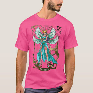 Taurus Anime Birthday Fairy Fairies TaurusT-Shirt T-shirt