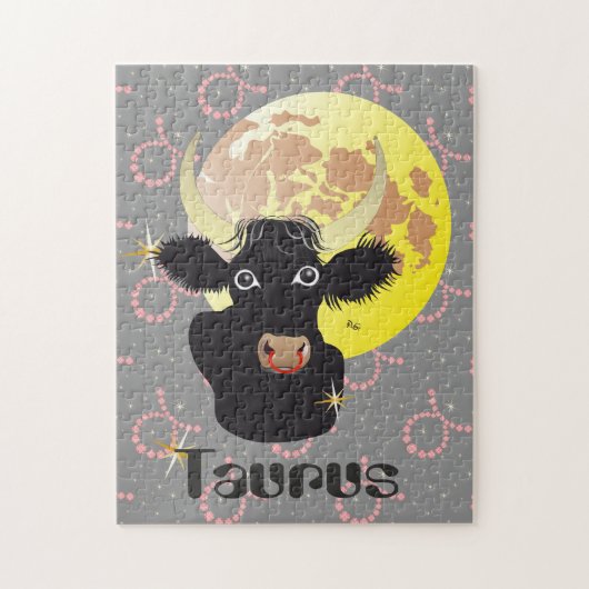 Taurus April 21 to May 20 Puzzle (Vertical)
