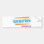 Taurus Aqua Bumpersticker (Voorkant)