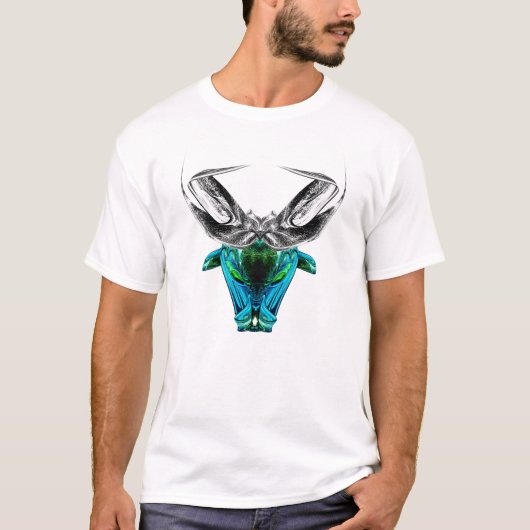 Taurus – Artistic Zodiac Graphic T-Shirt (Devant)