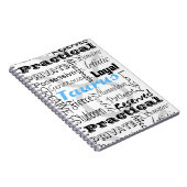 Taurus Astrology Zodiac Horoscope Collage Notitieboek (Rechterzijde)