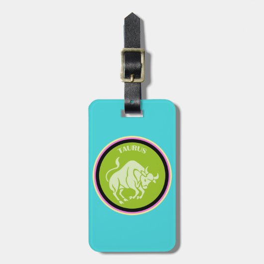 Taurus Bagagelabel (Voorkant verticaal)