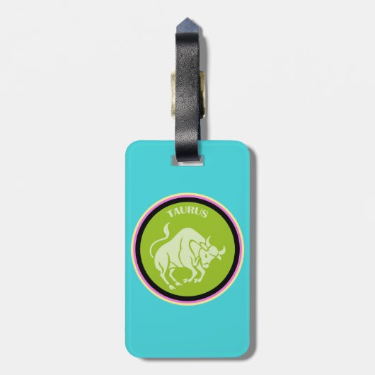 Taurus Bagagelabel (Achterkant verticaal)