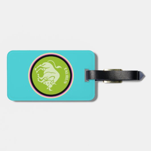 Taurus Bagagelabel (Achterkant horizontaal)