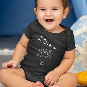 Taurus Birth Sign Zodiac Constellation Romper