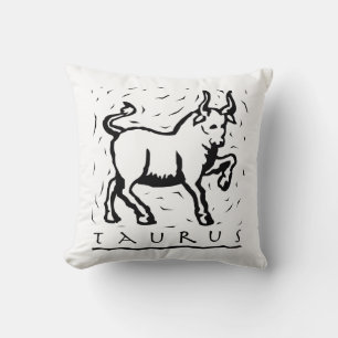 Taurus Birthday Jaar Astrologisch Zodiab Sign Kussen