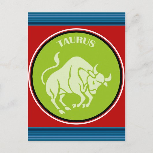 Taurus Briefkaart (Voorkant)