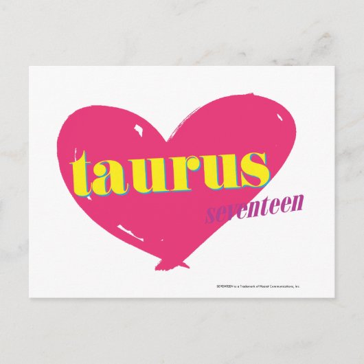 Taurus Briefkaart (Voorkant)