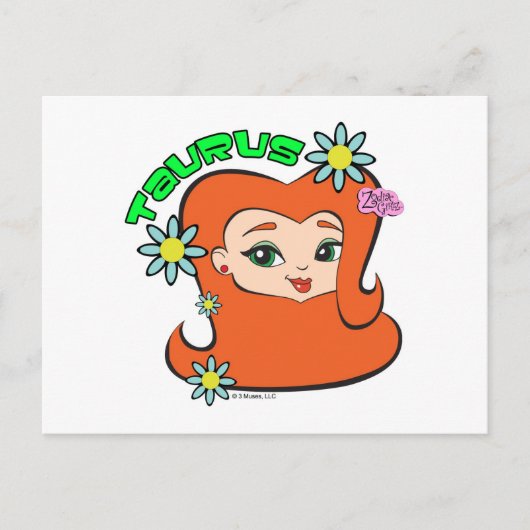 Taurus Briefkaart (Voorkant)