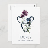 Taurus Briefkaart (Voorkant / Achterkant)