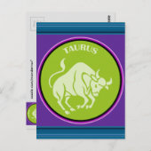 Taurus Briefkaart (Voorkant / Achterkant)