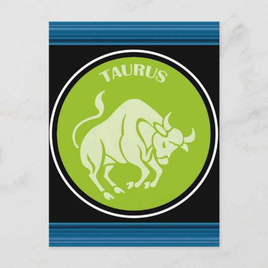 Taurus Briefkaart (Voorkant)