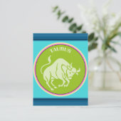 Taurus Briefkaart (Staand voorkant)