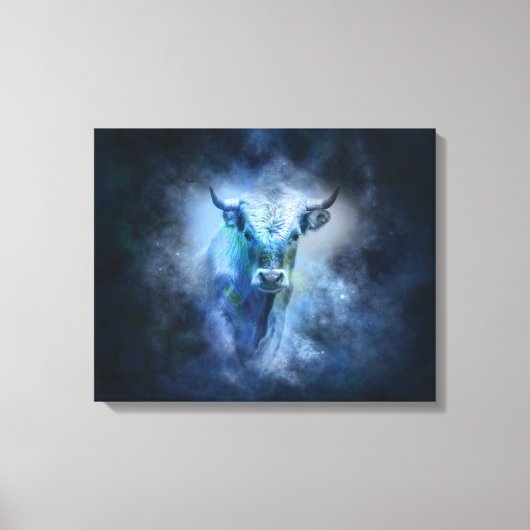 Taurus Bull Canvas Afdruk (Voorkant)