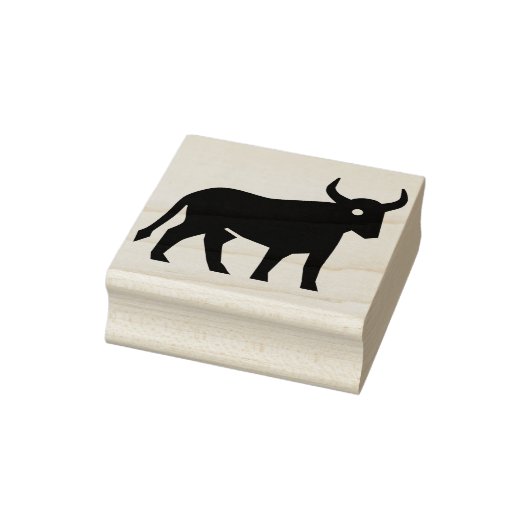 taurus bull kunststempel rubberstempel (Stempel)