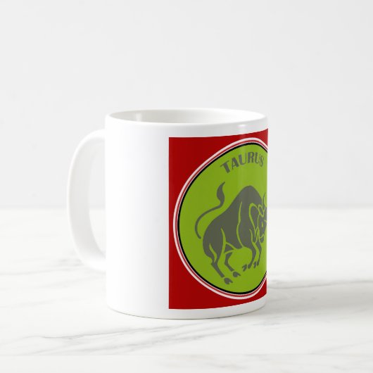 Taurus Café Mug (Devant gauche)