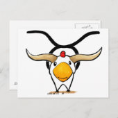 Taurus Chicken Briefkaart (Voorkant / Achterkant)
