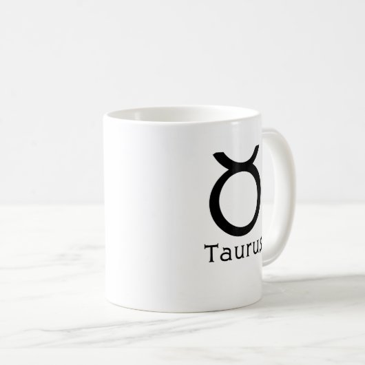 Taurus Coffee Cup Koffiemok (Voorkant rechts)