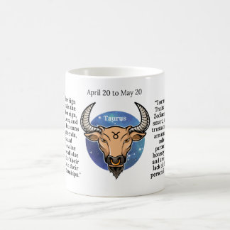 Taurus Coffee Mok voor Zodiac Lovers