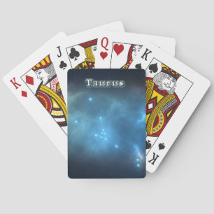 Taurus-constellatie Pokerkaarten