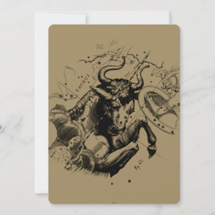 Taurus Constellation Hevelius 1690 Engraving