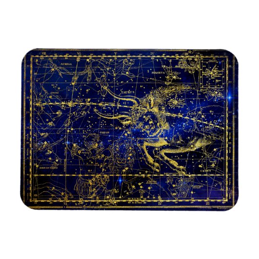 taurus constellation magnet magneet (Horizontaal)