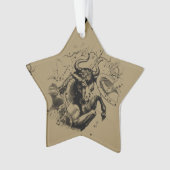 Taurus Constellation Map door Hevelius circa 1690 Ornament (voorkant)