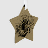 Taurus Constellation Map door Hevelius circa 1690 Ornament (voorkant)