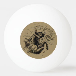 Taurus Constellation Map door Hevelius circa 1690 Pingpongballen