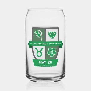 Taurus Crest™ d'anniversaire pour le 1er-20 mai