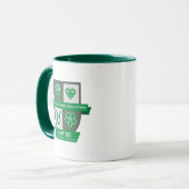 Taurus Crest d'anniversaire™ pour mug du 1er au 20 (Devant gauche)