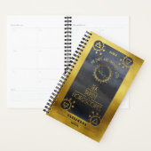 Taurus Dark Zodiac : Tea Tarot Horoscope Or (Devant avec enveloppe)