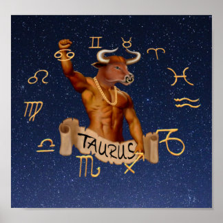 TAURUS DE BULL POSTER