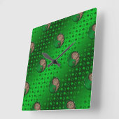 Taurus de Bull Vierkante Klok (Hoek)