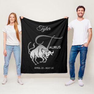 Taurus ♉ de Bull - Zodiac Horoscope Fleece Deken