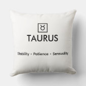 Taurus – De polsslag van de aarde Kussen (Achterkant)