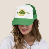 Taurus Emerald Designer Modern Trucker Hat Pet (In situ)